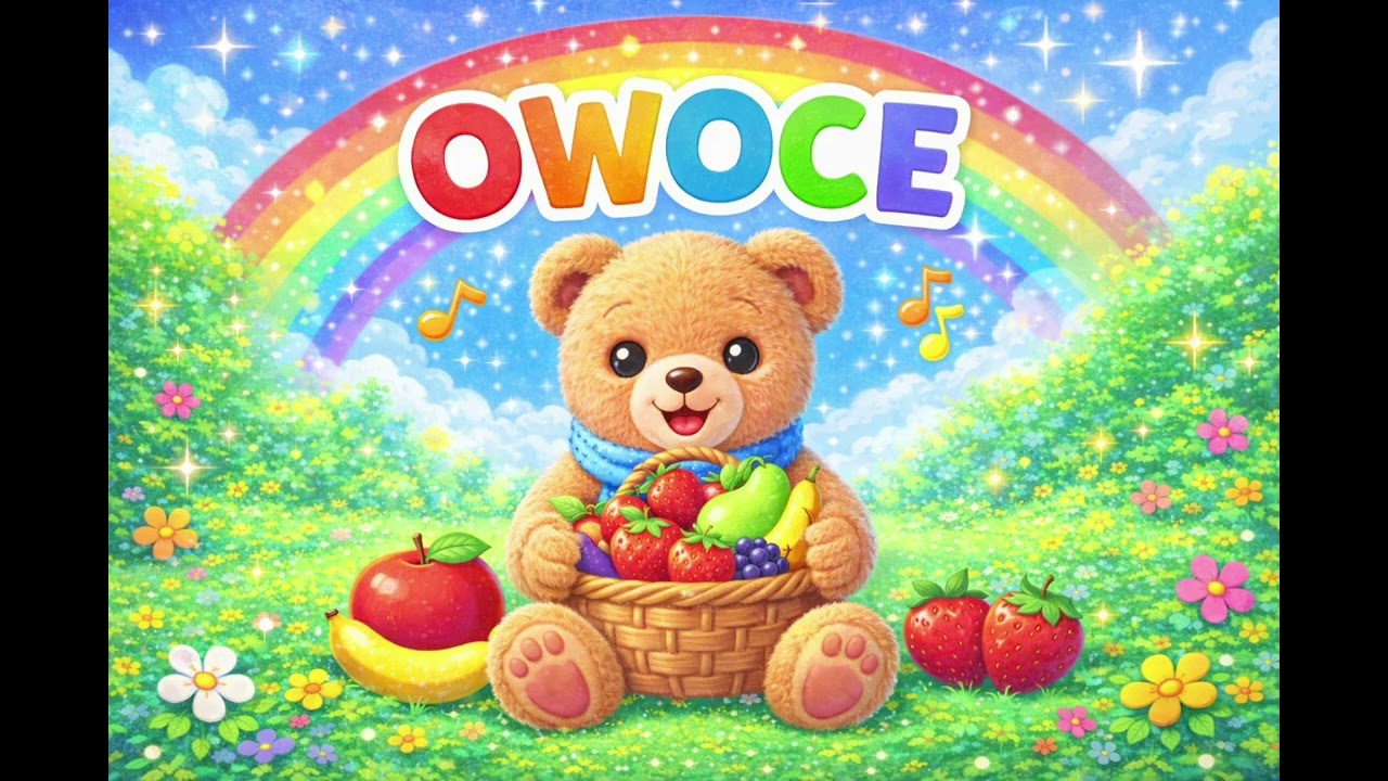 Owoce w Zaczarowanej Krainie Nutek 🍎🍌🍓