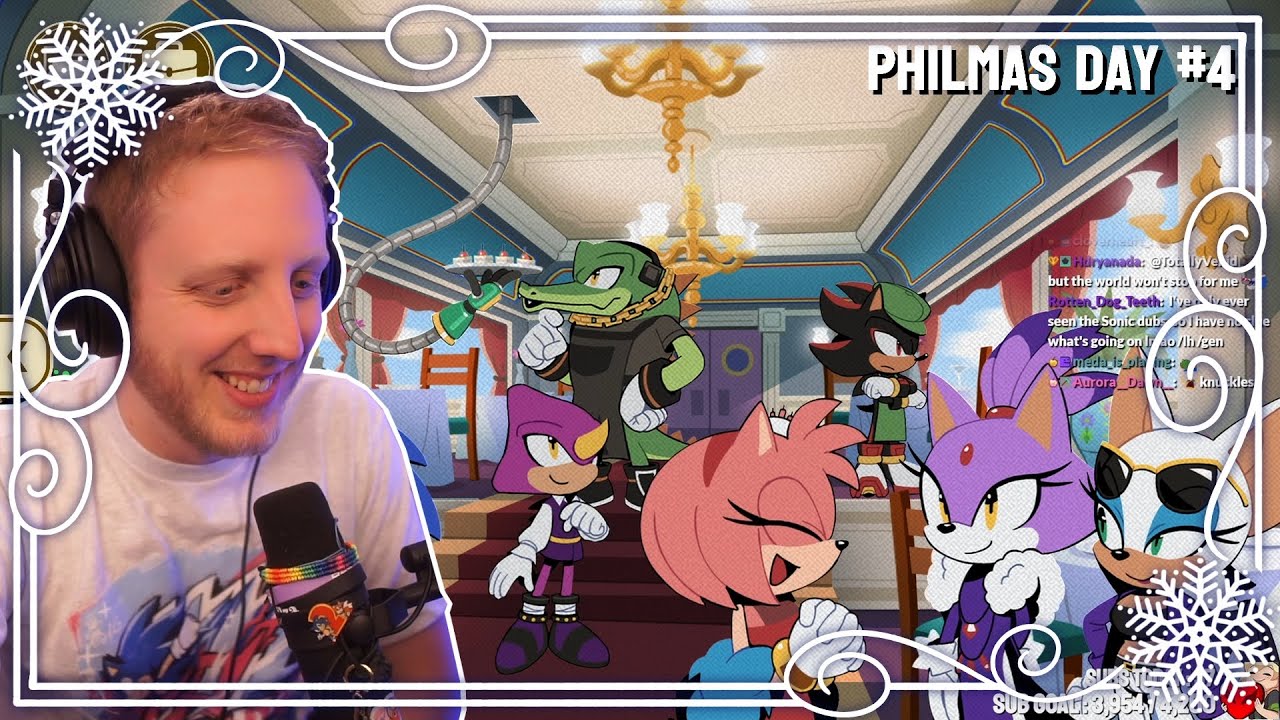 🎄12 DAYS OF PHILMAS!🎄DAY 4 &bull; The Murder of Sonic the Hedgehog! - Philza VOD - December 4 2025