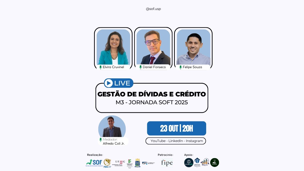 Live M3 - Gestão de Dívidas e Crédito - Jornada SOFt