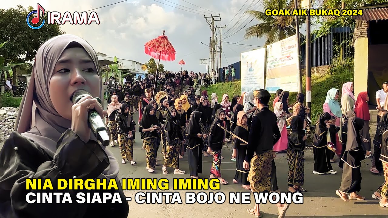 Iming Iming Nia Dirgha Bersama Musik Jalanan Irama Dopang Live Goak Aik Bukaq Terbaru 2024