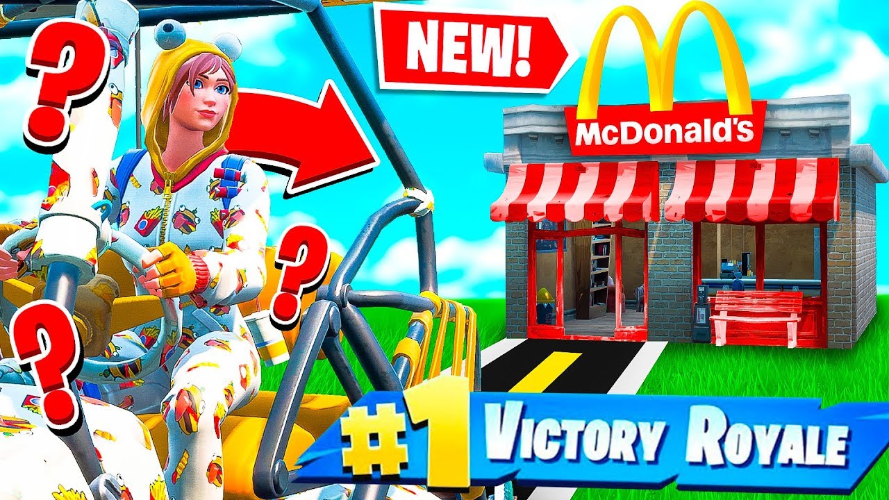 LA DEATHRUN DEL MCDONALD!! - FORTNITE *SIAMO IMPAZZITI*