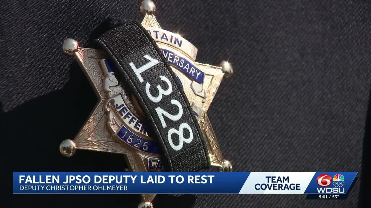 Funeral held for JPSO deputy killed in motorcycle crash