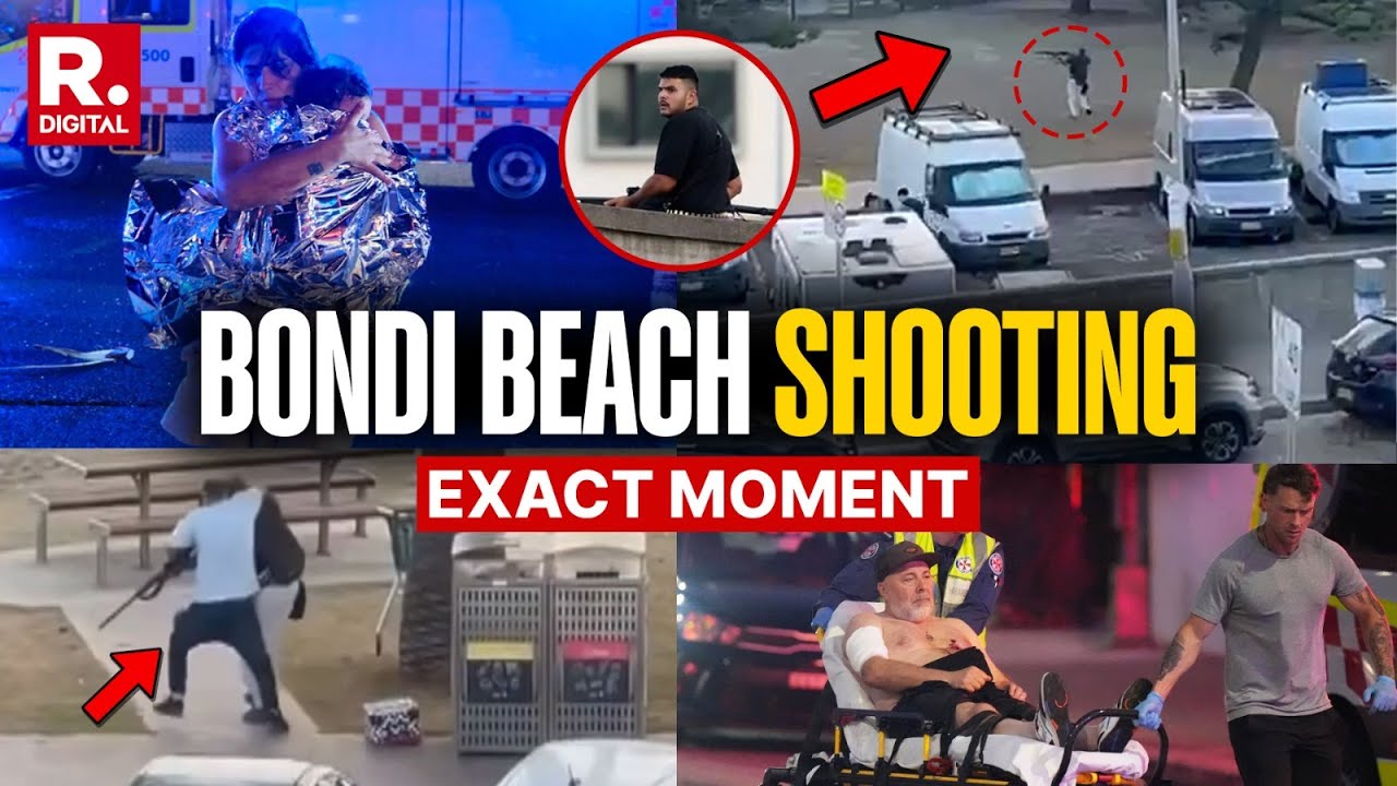 Bondi Beach Shooting: Chilling Moment Gunmen Open Fire in Sydney Mass Shooting