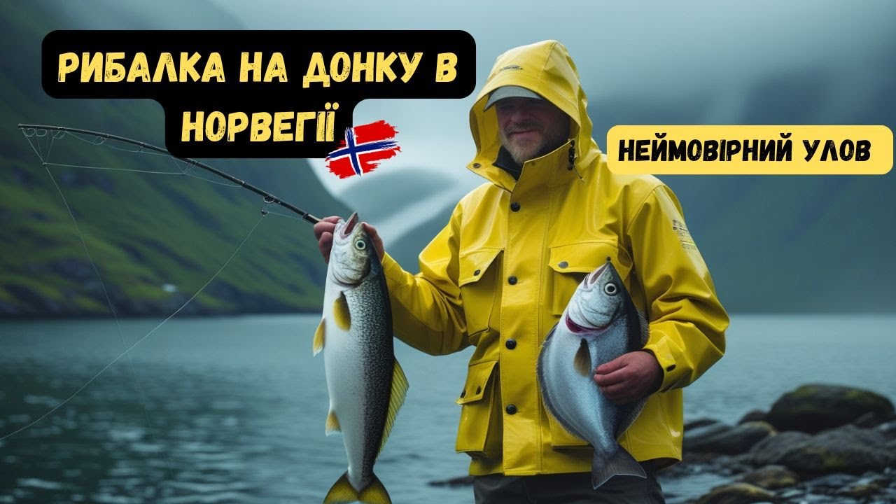 🐟🇳🇴 Північна риболовля: як ми ловили рибу в Норвегії 🎣