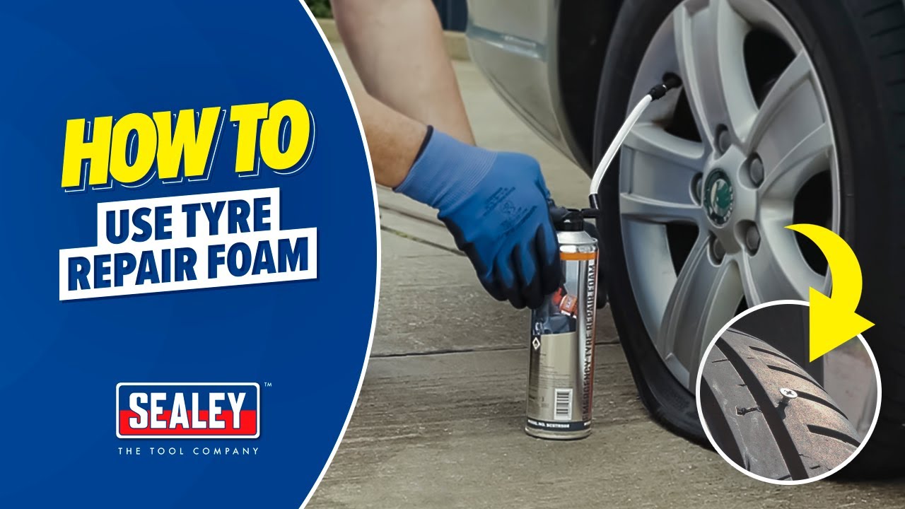 How to Use Emergency Tyre Repair Foam