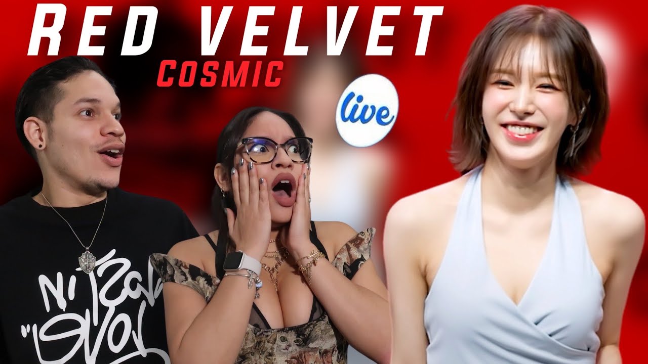 RED VELVET'S BEST COMEBACK! Waleska & Efra react to Red Velvet - “Cosmic” on it's LIVE