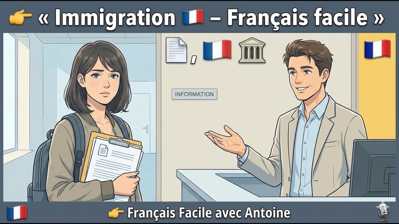 Easy French | Ep 34 | Immigration en France 🇫🇷 | Parler de ta situation simplement