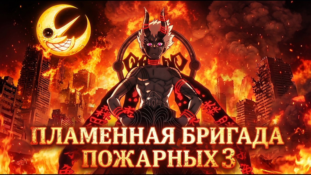 Пламенная бригада пожарных 3. Сгорели на работе [Обзор аниме]
