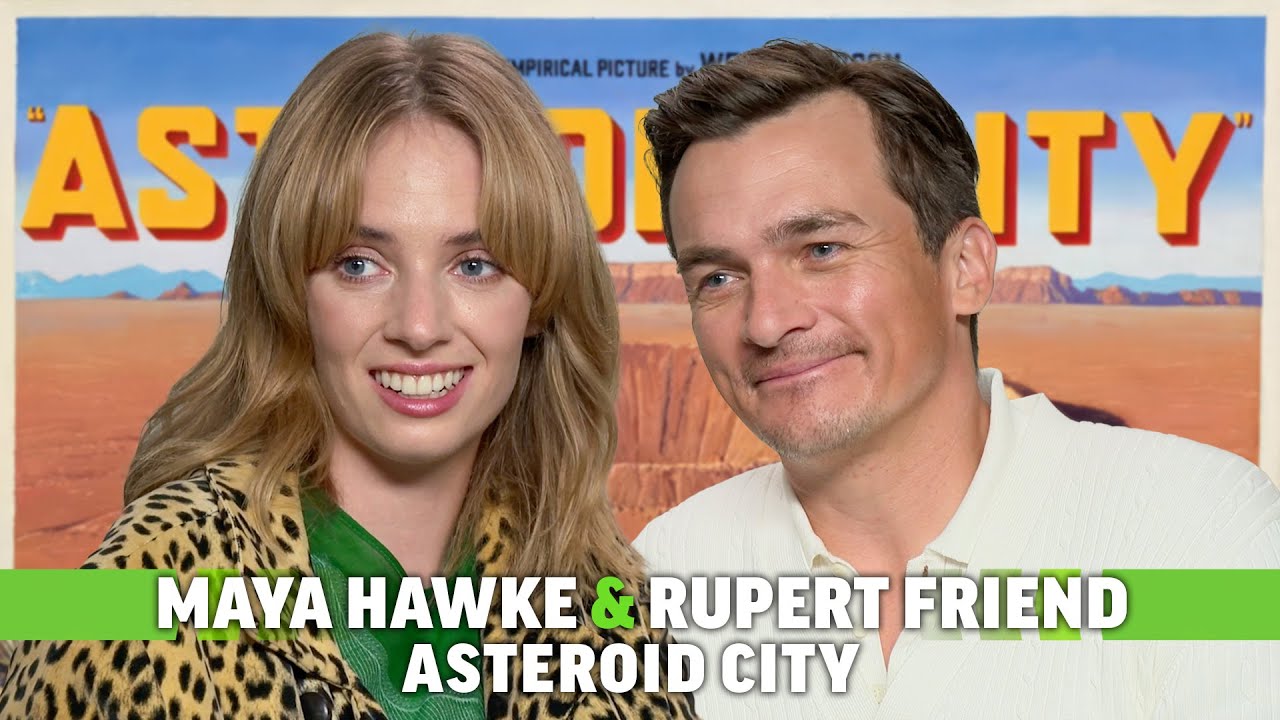 Asteroid City Interview: Maya Hawke & Rupert Friend on Wes Anderson