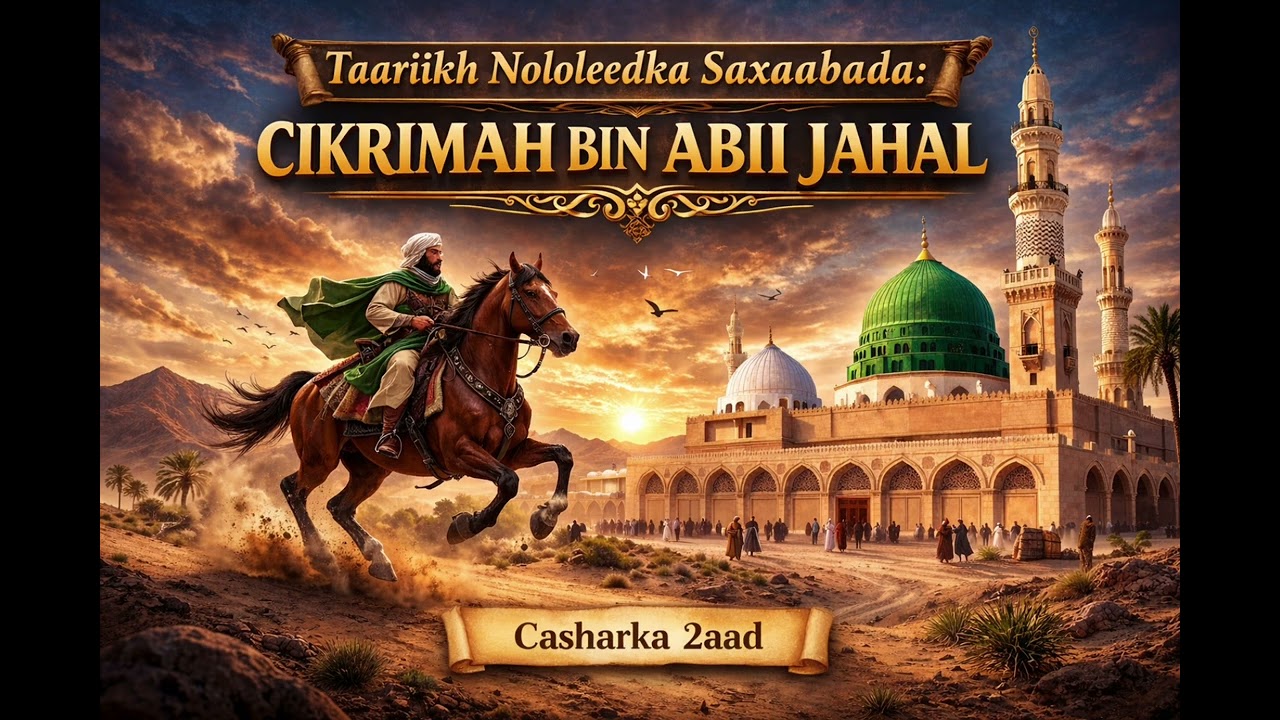 Taariikh Nololeedka Saxaabada: Casharka 2aad - CIKRIMAH BIN ABII JAHAL