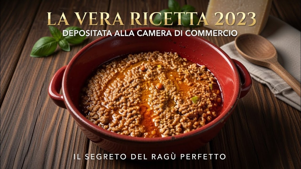 Ho provato il NUOVO Ragù alla Bolognese UFFICIALE 2023 😳 (Ricetta Deposita alla Camera di Commercio)