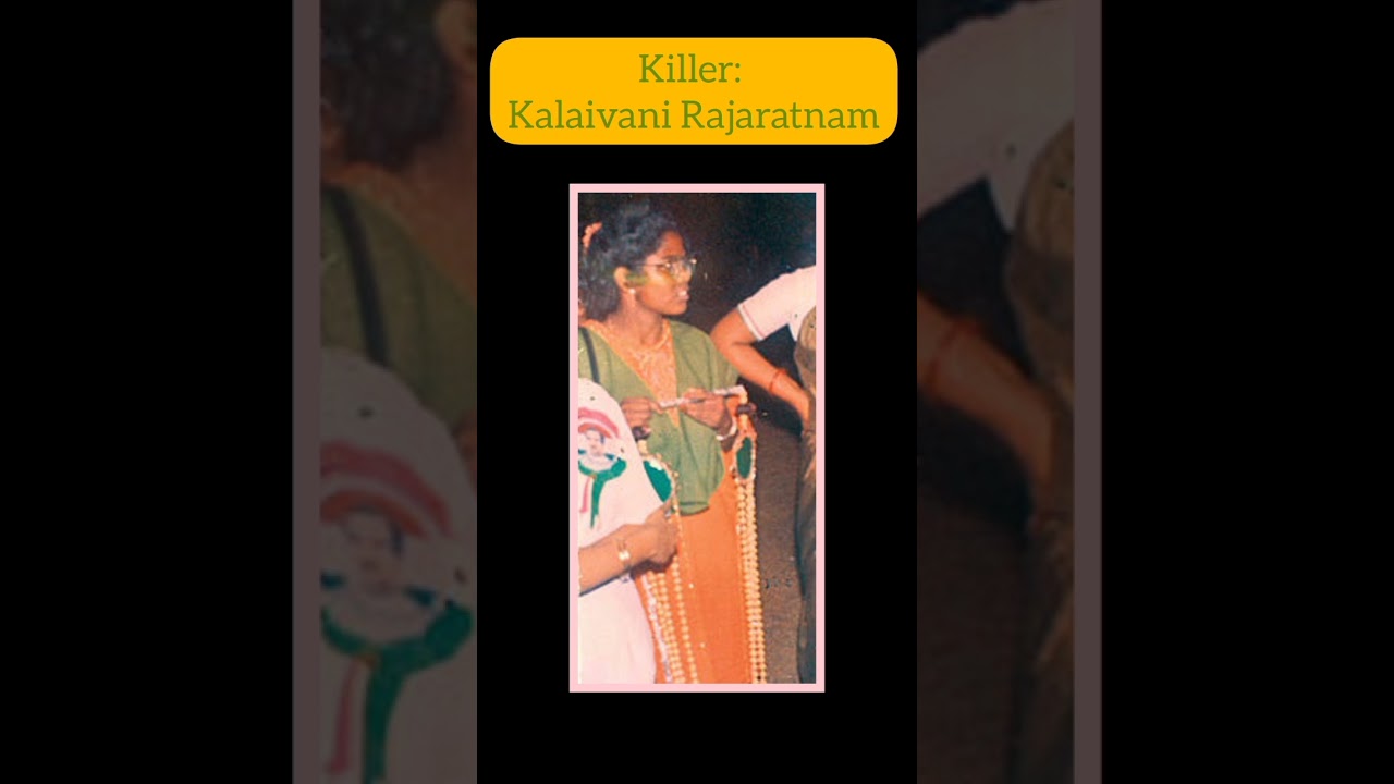 Murder of Rajiv Gandhi 🇮🇳 in bomblast. Suicide bomber killer of Rajiv Gandhi. #shorts #shortsfeed .