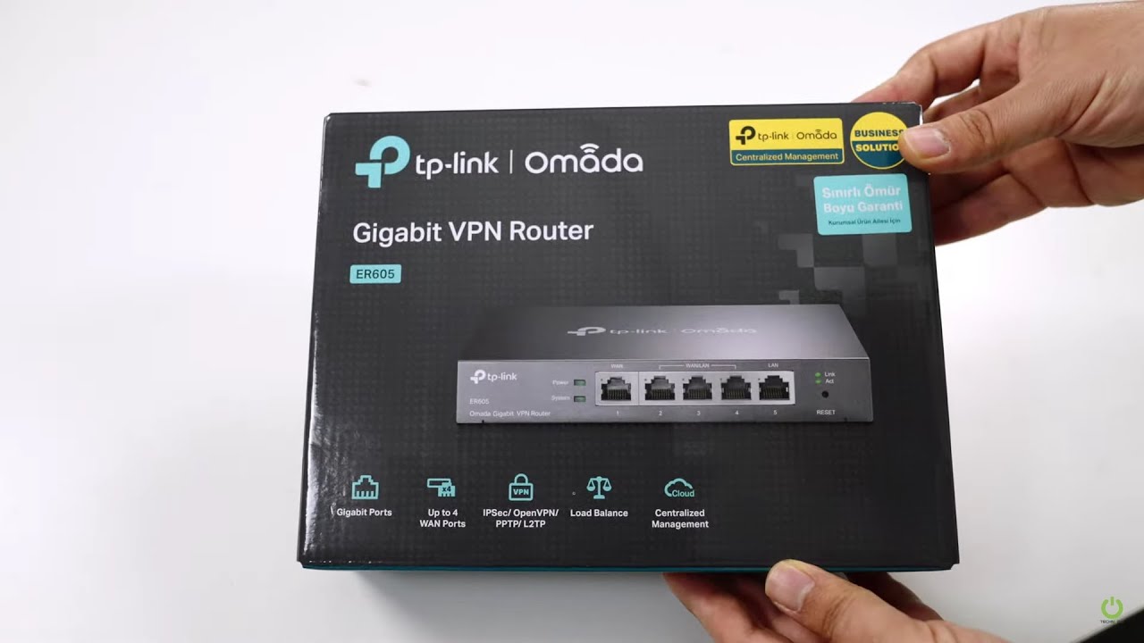 TP Link Omada Gigabit VPN Router: K&uuml;&ccedil;&uuml;k Ama &Ccedil;ok Becerikli!