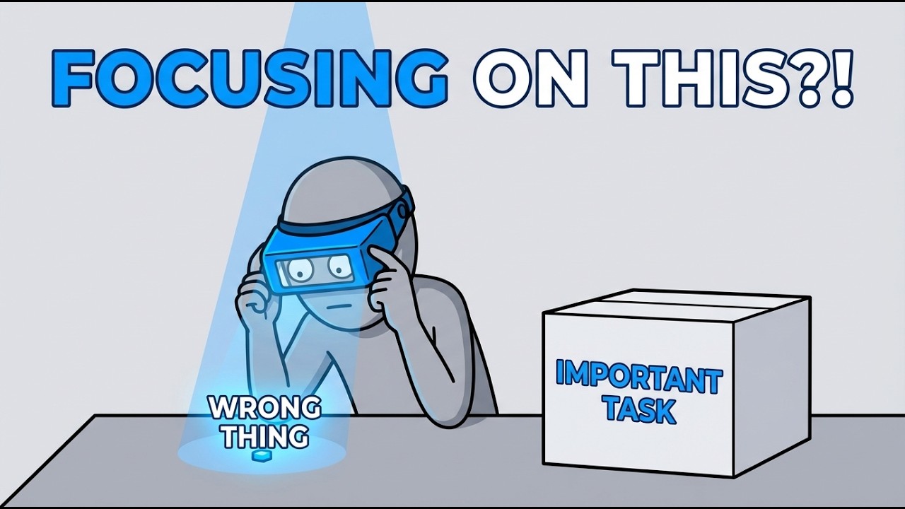 You Can Focus for Hours… on the Wrong Thing