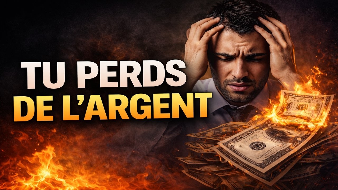 Tu perds de l’argent sans t’en rendre compte !