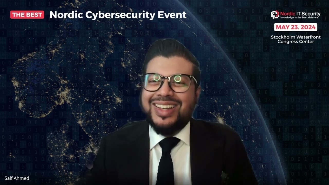 Nir Chevroni   THE BEST Cybersecurity conference   Nordic IT Security