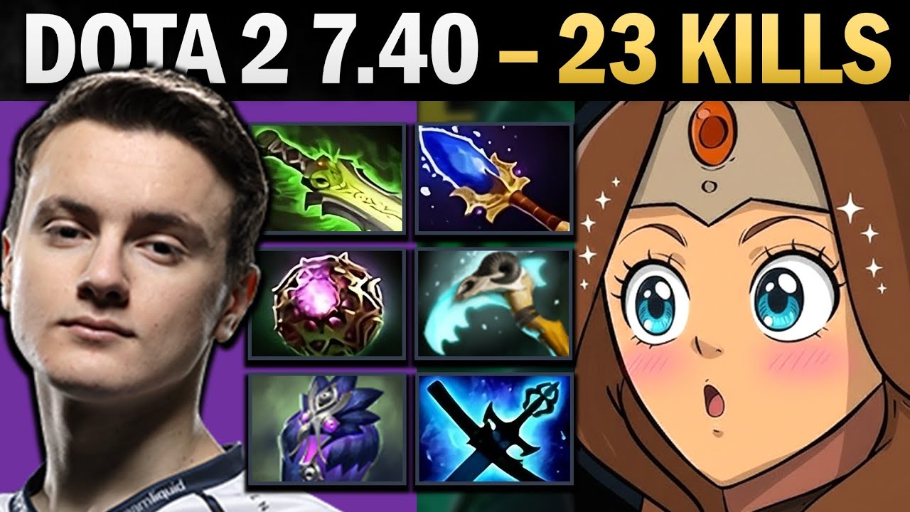 Mirana Pro Offlane with Ethereal and 23 Kills - Dota 2 Gameplay