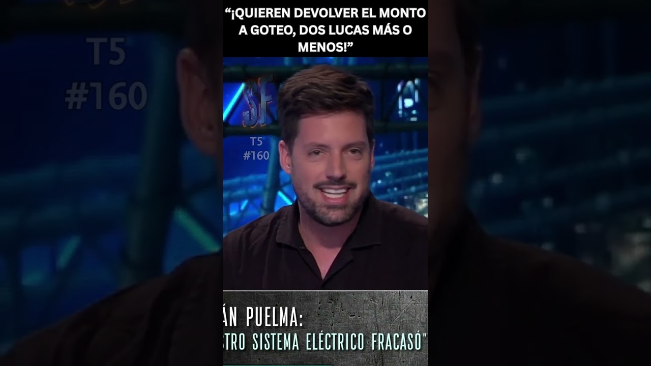Puelma &ldquo;&iexcl;Quieren devolver el monto a goteo, dos lucas m&aacute;s o menos!&rdquo; | Sin Filtros T5 #160