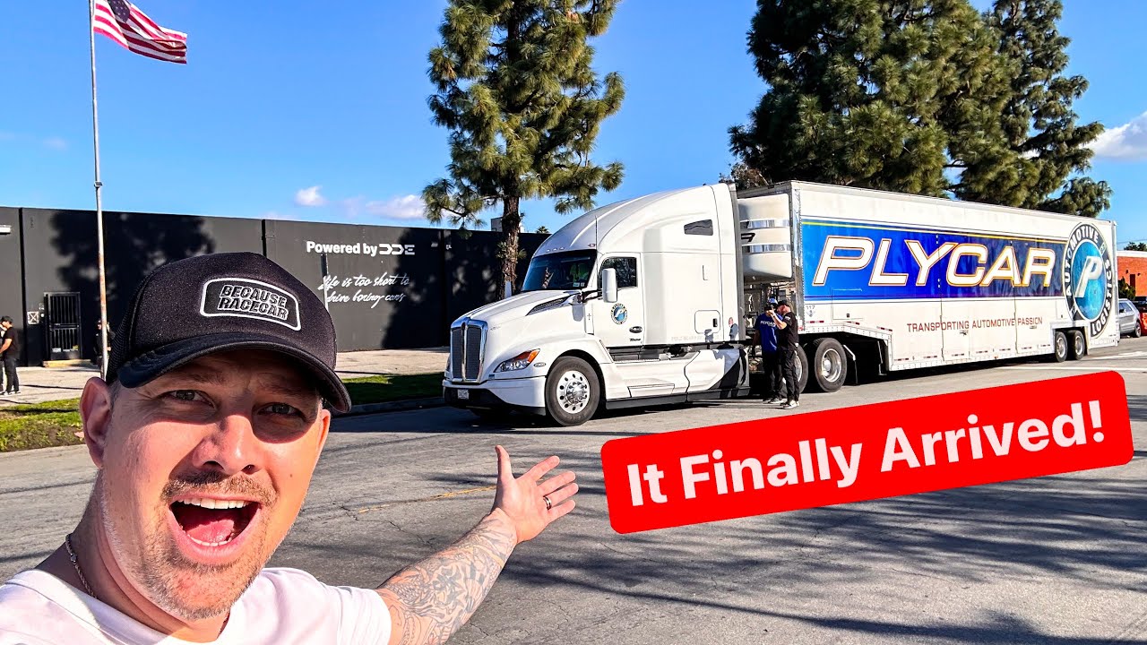 MY NEW HYPERCAR GETS DELIVERED AND SLAYS TIRES … * TRIBUTE TO KEN BLOCK*