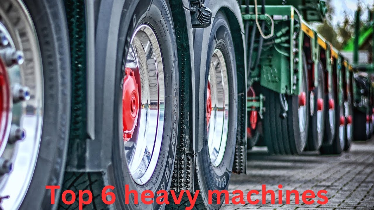 Top 6 Most Powerful Heavy Machines in Action | Industrial Giants at Work!
