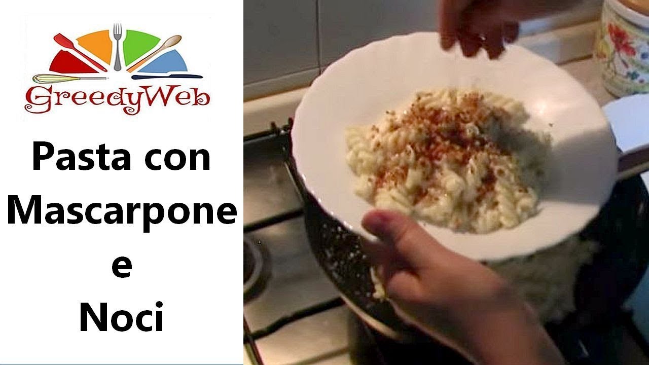 Pasta con Mascarpone e Noci di Greedy