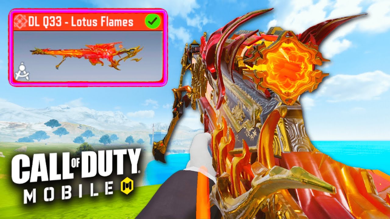 *НОВЫЙ* МИФИЧЕСКИЙ DLQ33 - ПЛАМЯ ЛОТОСА в COD MOBILE 😍