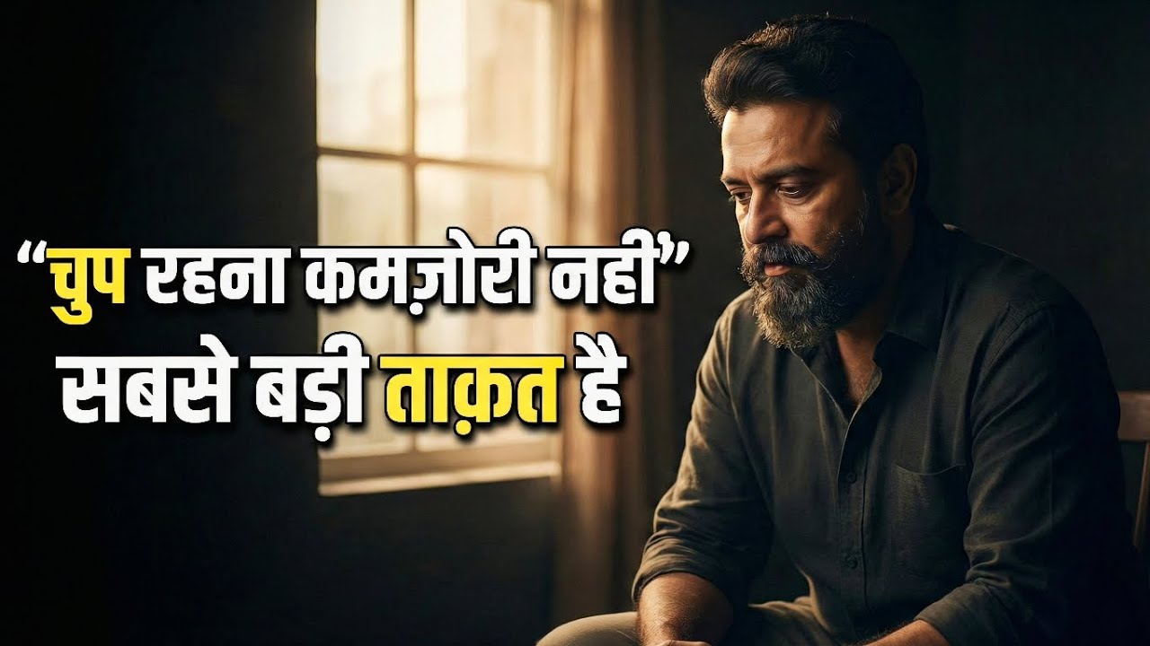 चुप रहना कमज़ोरी नहीं, सबसे बड़ी ताक़त है | Life Changing Motivation