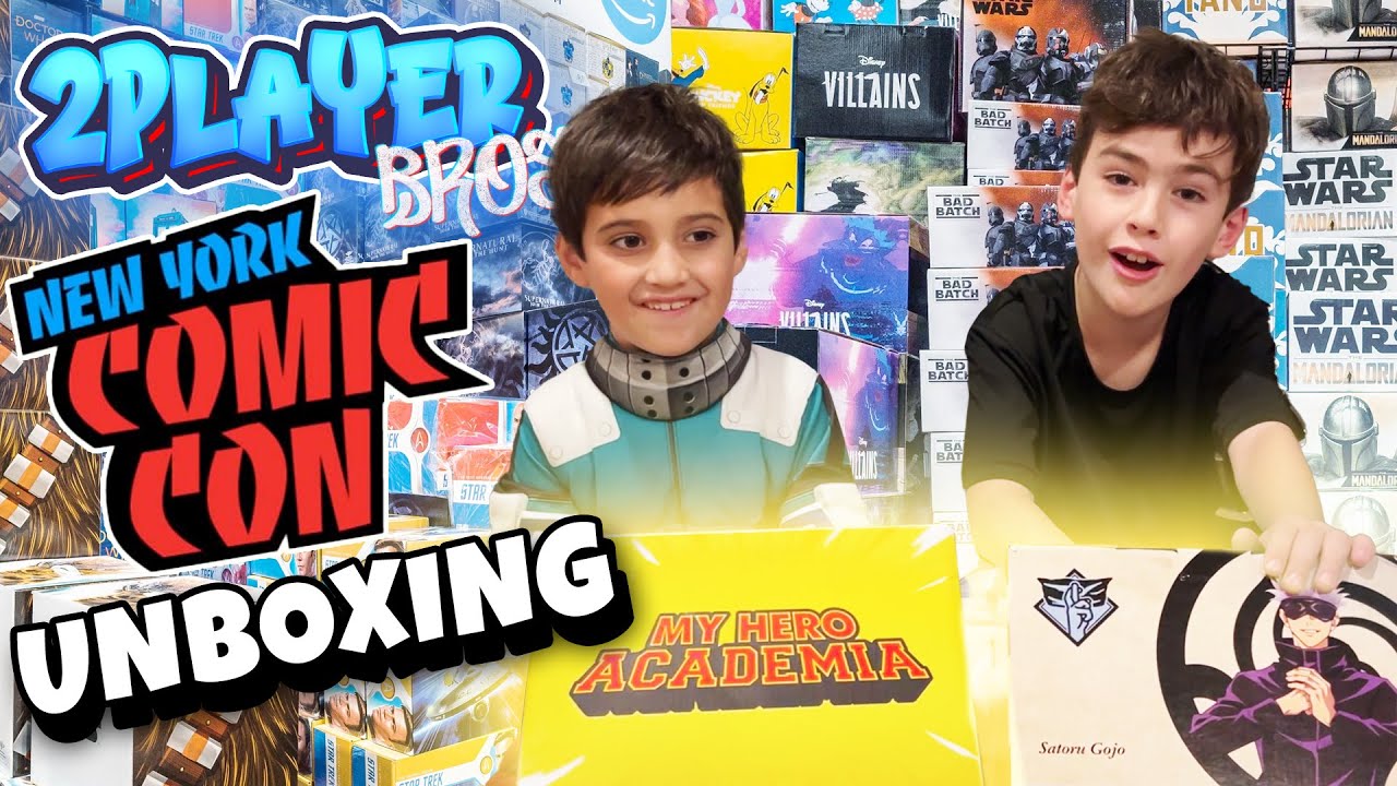 NYCC 💥 Mystery Box Unboxing 📦  Jujutsu Kaisen & My Hero Academia 🔥 #jjk #mha #nycc