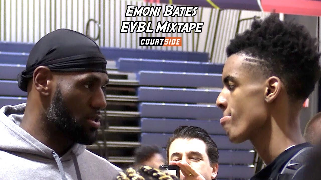 15-Year-Old Emoni Bates EYBL MIXTAPE! LeBron Recognizes The Next GOAT!!