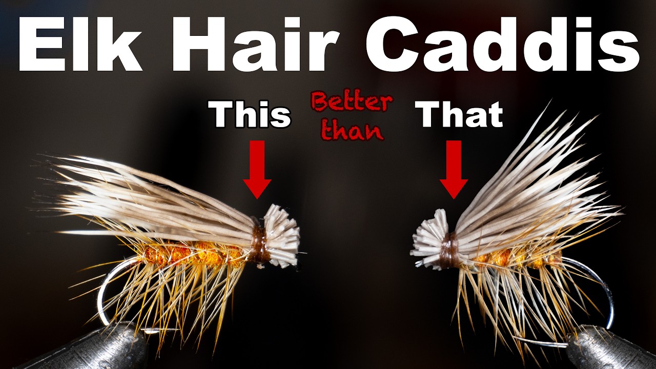Почему большинство завязывают Elk Hair Caddis НЕПРАВИЛЬНО!