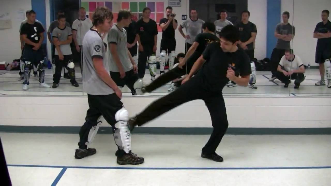 Octavio Quintero Jeet Kune Do Fencing with the Legs