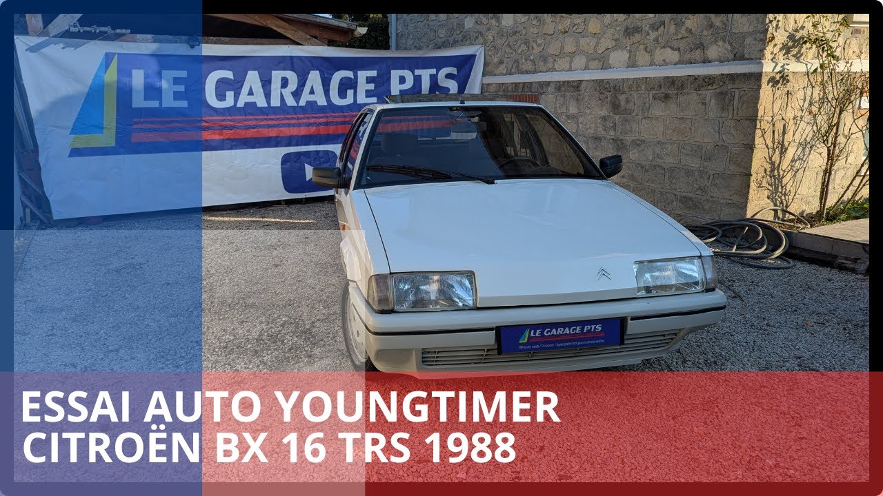 TEST AUTO YOUNGTIMER - CITROËN BX 16 TRS - 1988