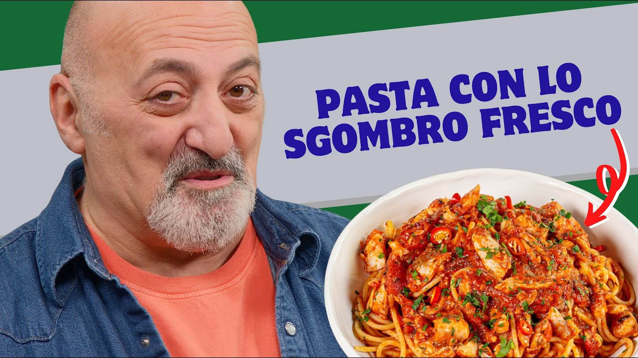 Pasta con lo sgombro fresco