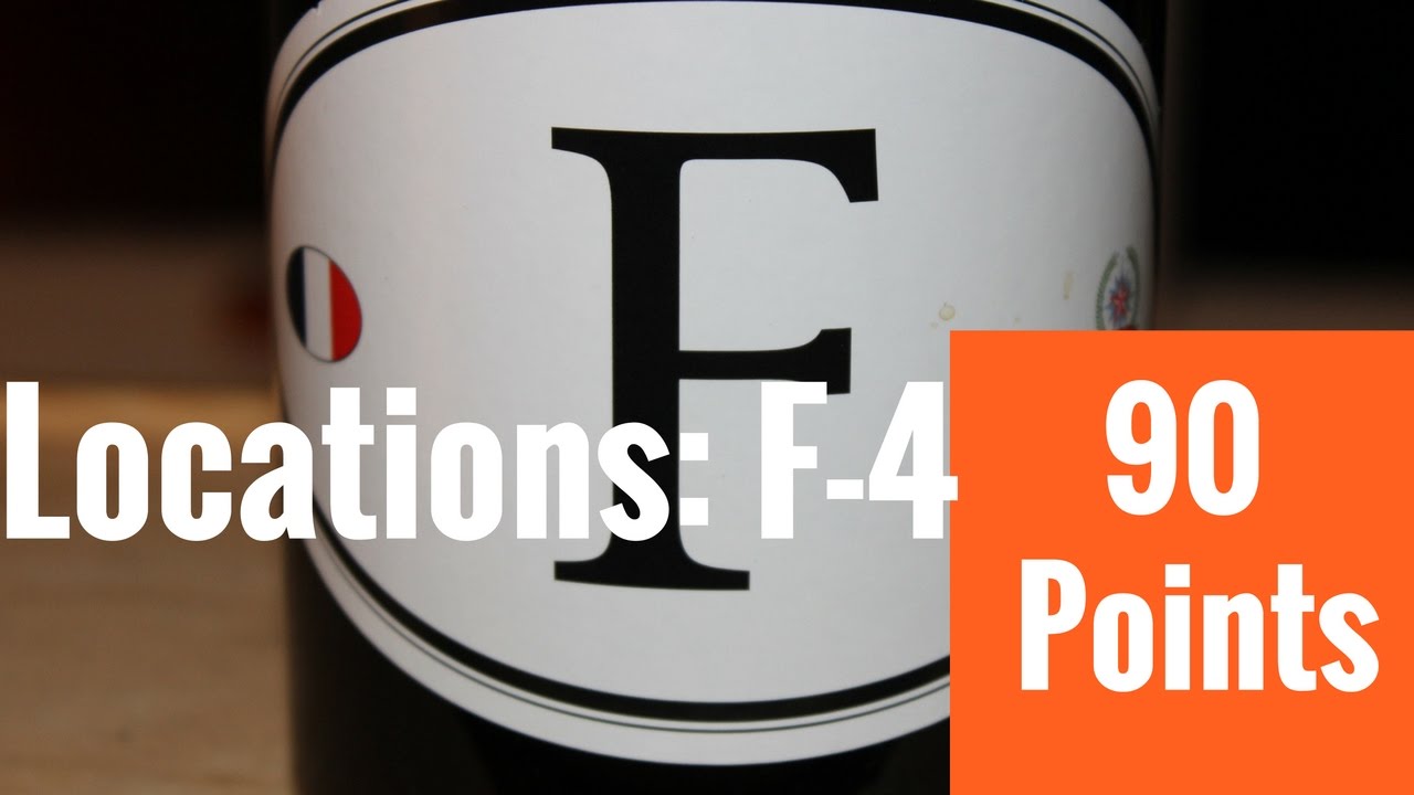 Locations Wine F-4 - 90 Points