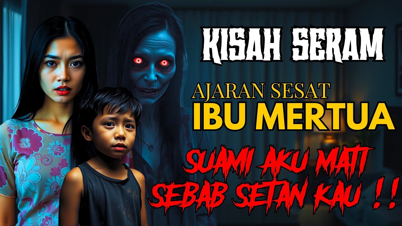 KISAH SERAM | MERANGKAK DAN DIRASUK SIHIR IBU MERTUA | SUARA ORANG TUA TERAKAM DALAM STUDIO‼️PART 1