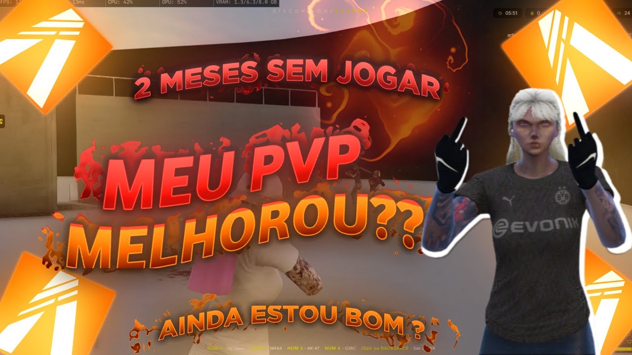 TREINO PVP #4 - VOLTEI DEPOIS DE 2 MESES!! (100 % PRO LEAGUE- PLF)