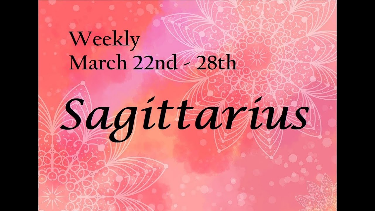 Sagittarius ♐️ A whole new life waiting for you! #Week #March 22nd - 28th #Tarot