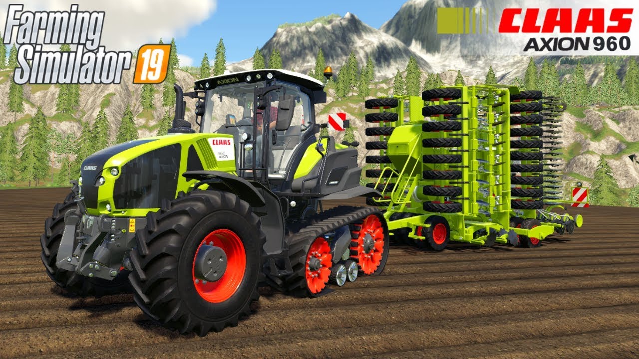 Farming Simulator 19 - CLAAS 960 TERRA TRAC Tracked Tractor