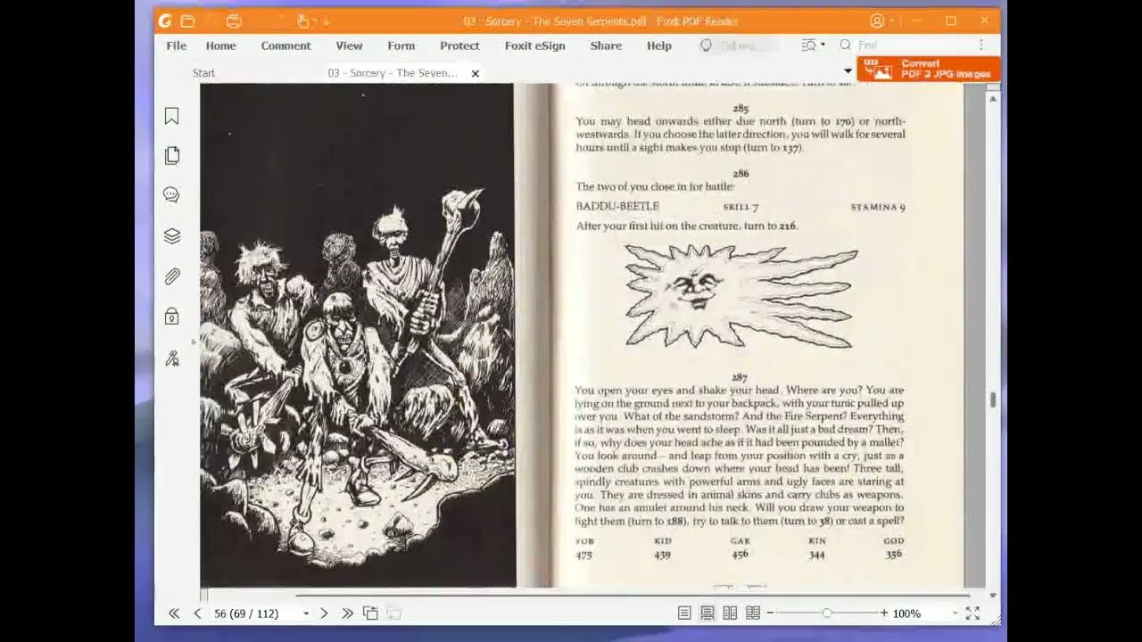 Let's Play Steve Jackson's Sorcery! The Seven Serpents (Fighting Fantasy Game Book) Part 2