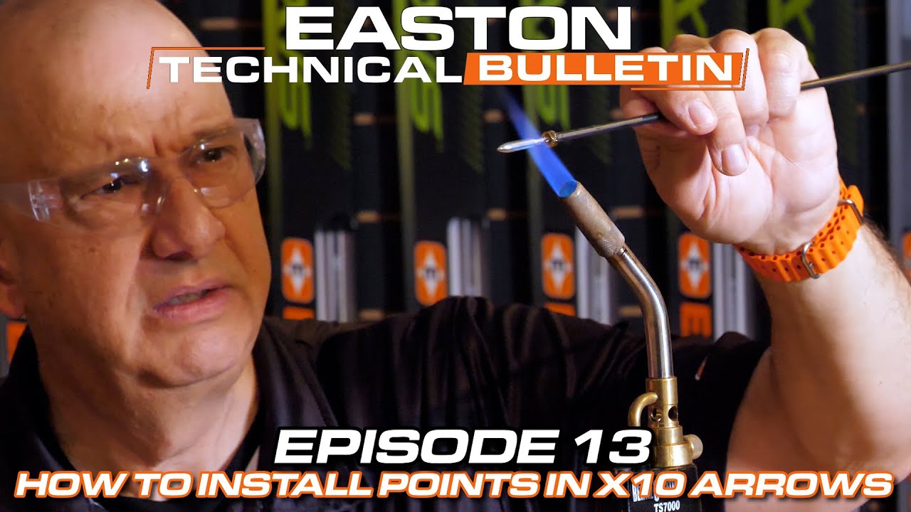 How To Install Points In X10 Arrows // Easton - Technical Bulletin (Episode 13)