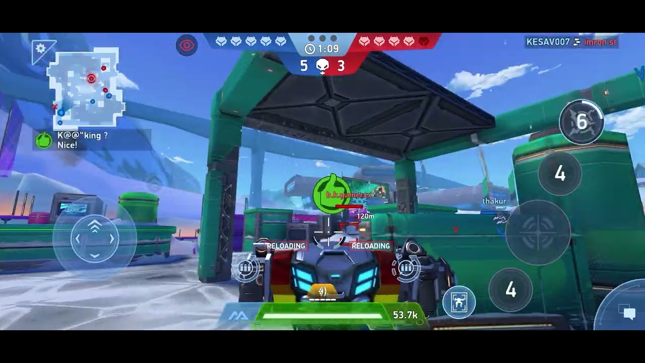 Mech arena gameplay with D.G.K.L🔥
