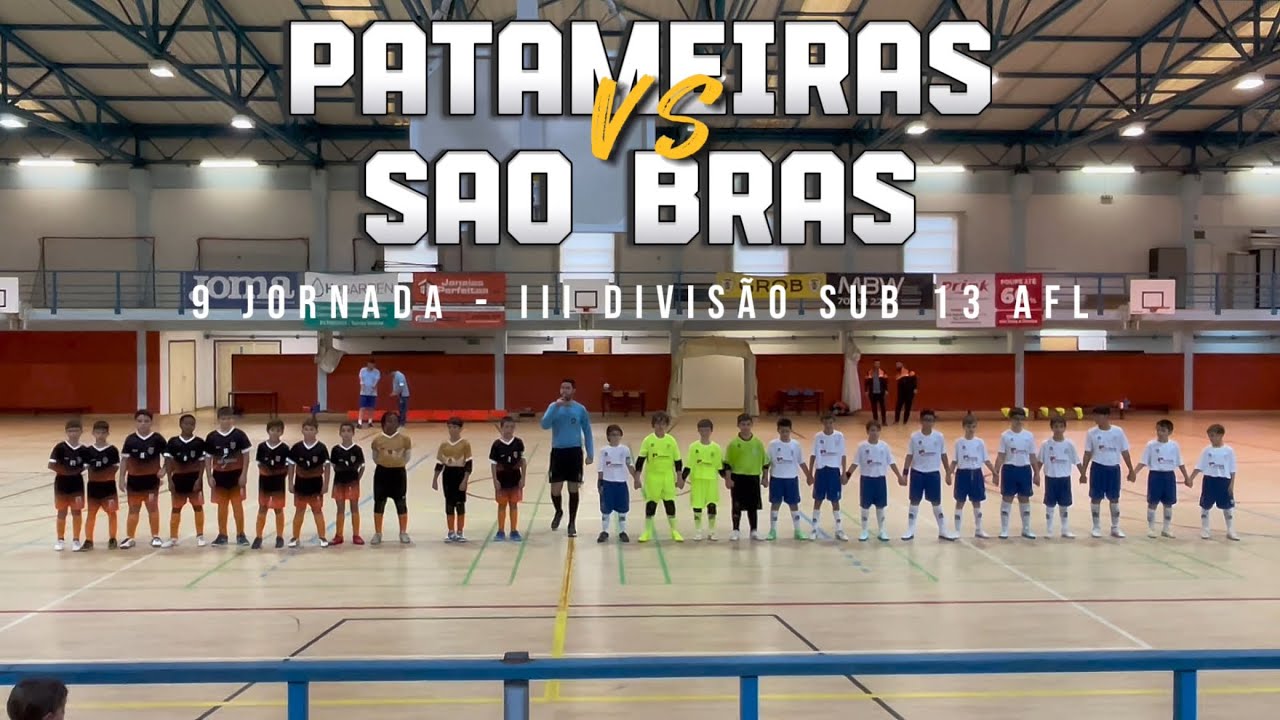 Patameiras vs São Brás - 9 Jornada - III Divisão Sun 13 AFL