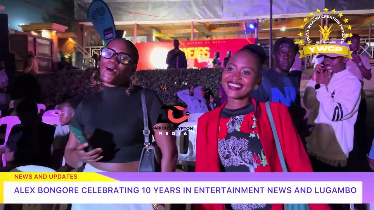CELEBRATING 10 YEARS OF ALEX BONGORE IN NEW OLUGAMBO 