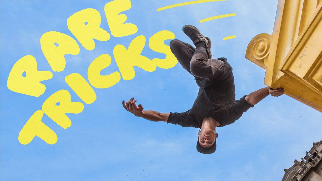 51 rare Parkour Tricks (with just a wall)
