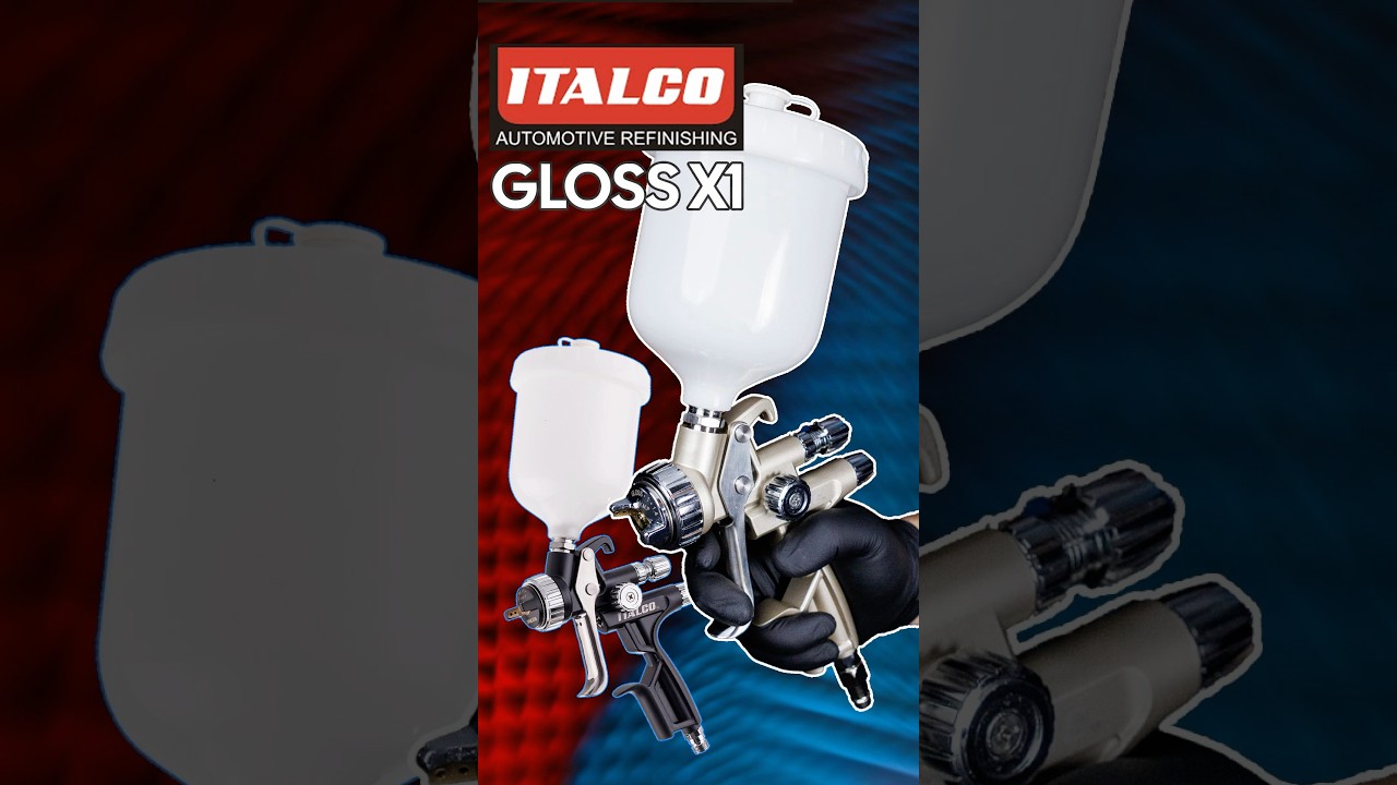 ITALCO GLOSS X1 HVLP & LVMP. www.auarita.pl www.skleptechniczny.pl #auarita #italco #shorts