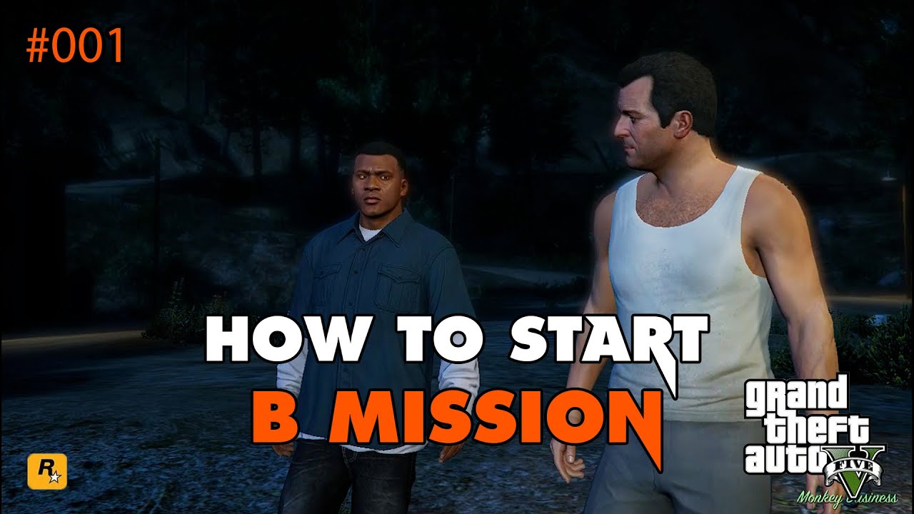 How to start B mission || Swanan Gaming || GTA 5 || B mission solve || #001