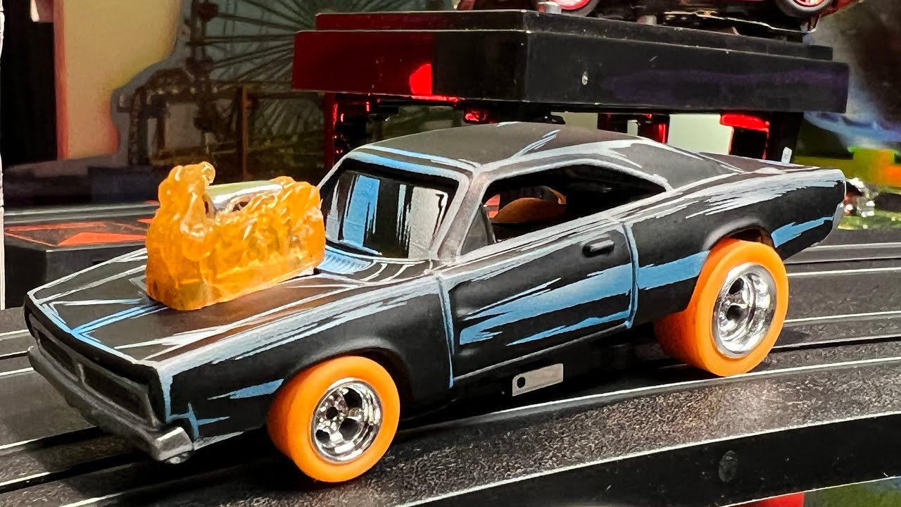 CalefNoise Ghost Rider BLADE Slot Car Demo
