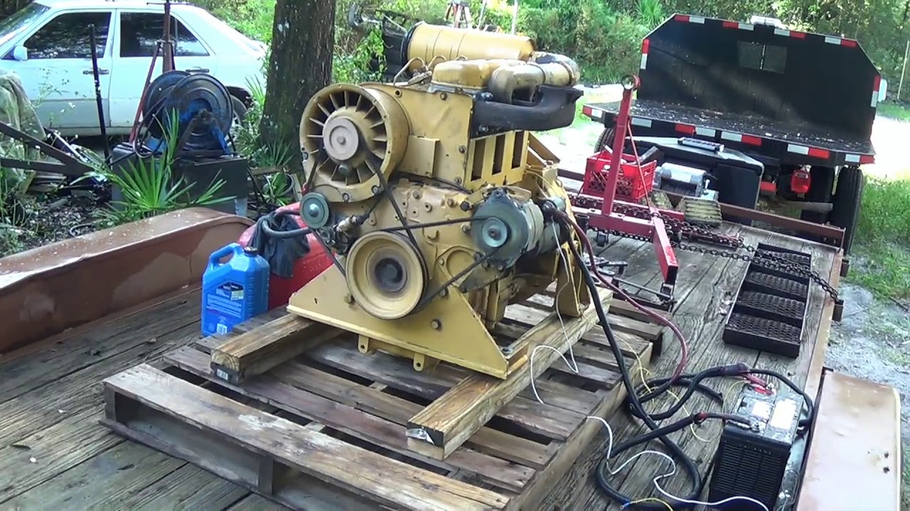 Deutz Diesel 912 (3 Cyl Air Cooled) after rebuilding