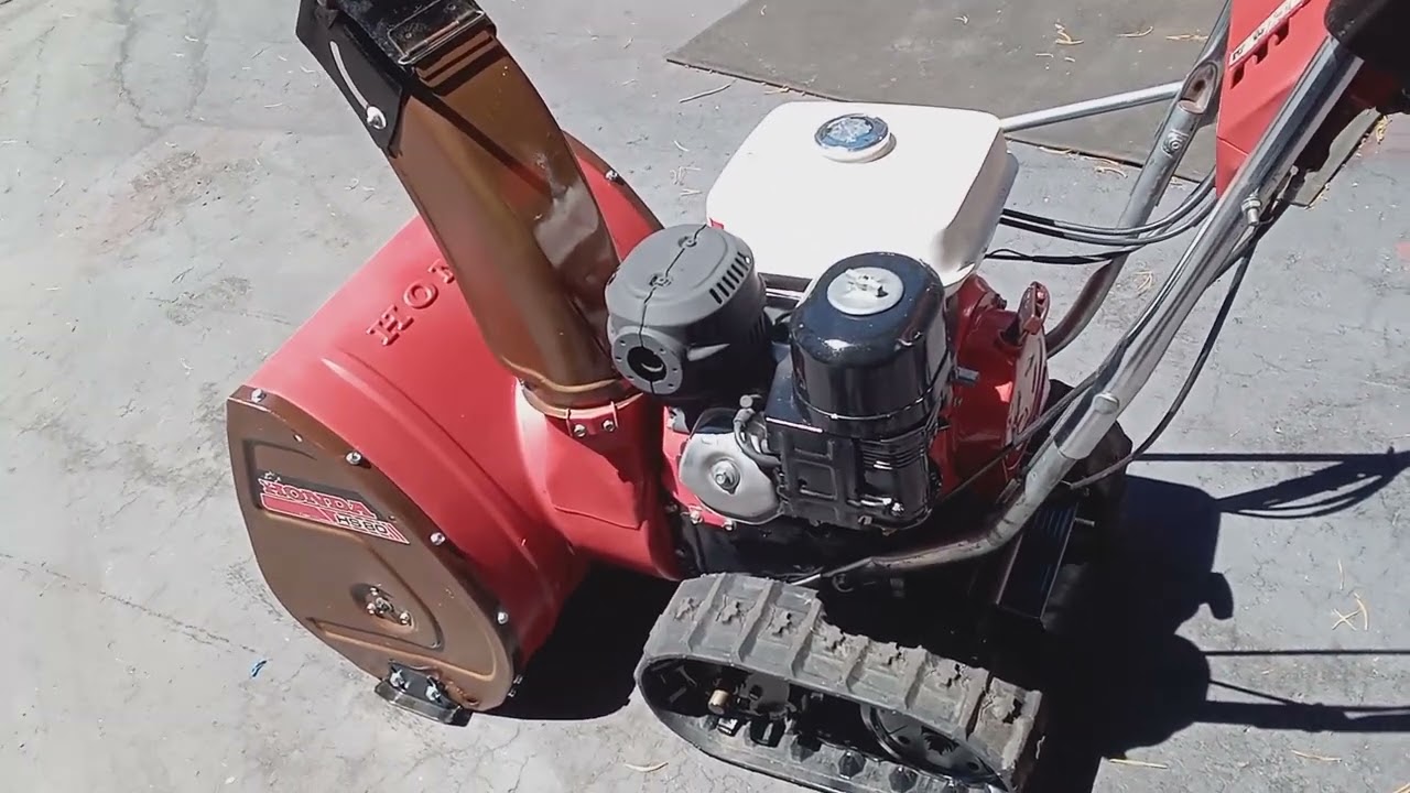 Honda HS80 Snowblower Restoration Part 2 ( Finished ) August 2024