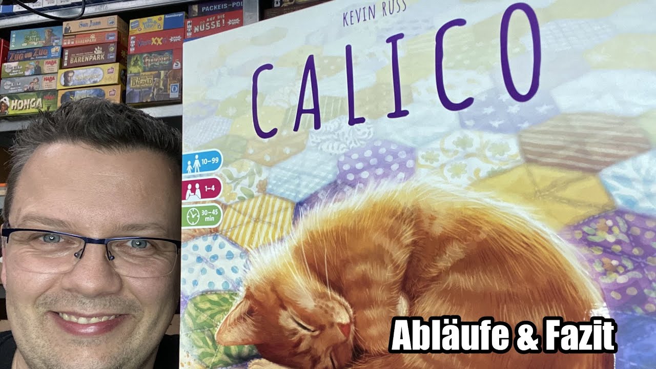 Calico (Ravensburger) Familienspiel mit Katzen ab 10 Jahren - auch für Jüngere! Nachfolger von Azul?